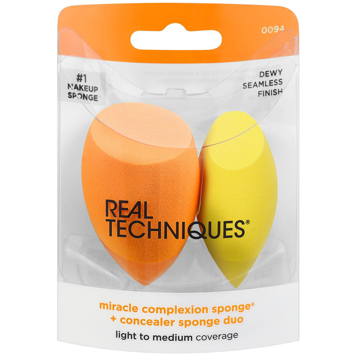 Real Techniques Miracle Complexion Sponge + Miracle Concealer Sponge Duo