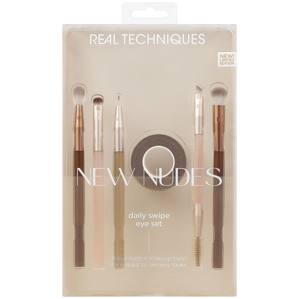 Real Techniques New Nudes Daily Swipe Eye Set
