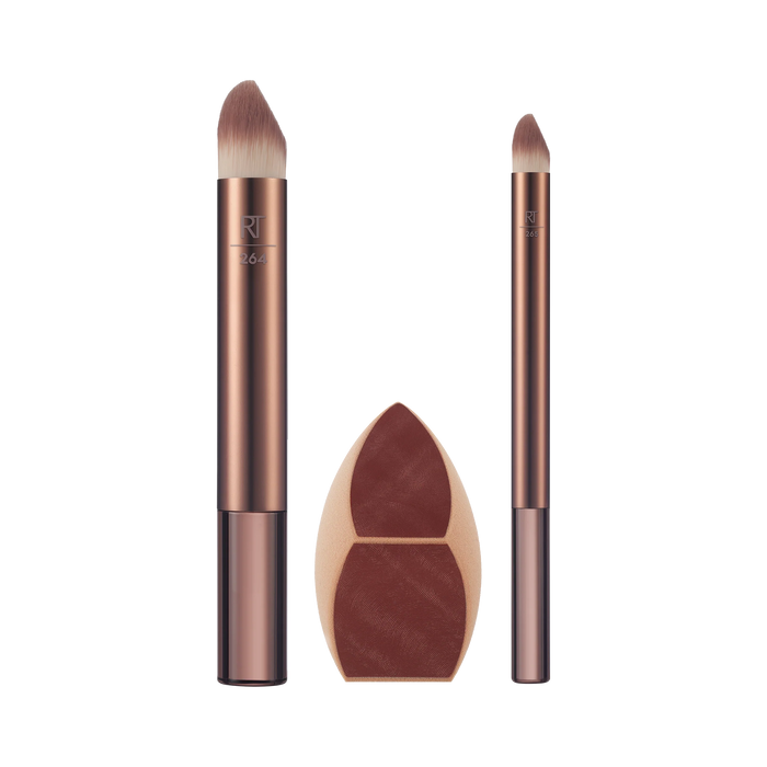 Real Techniques Makeupsaver Sponge + Brush Trio