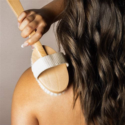 Brushworx Body Brush long handle