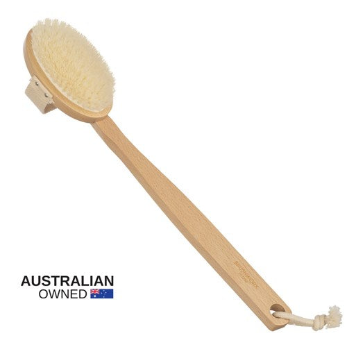 Brushworx Body Brush long handle