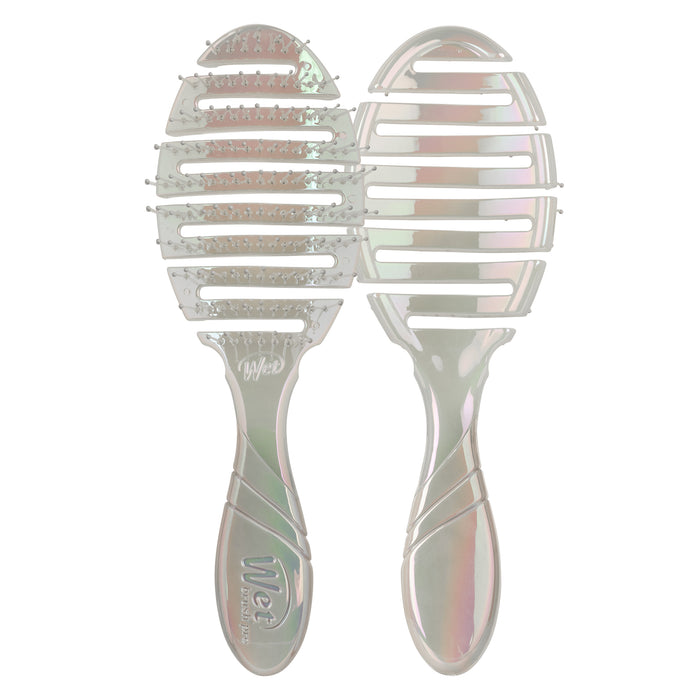 Wet Brush Pro Flex Dry Holographic - Silver