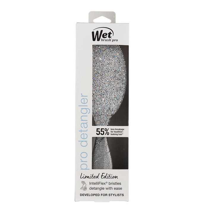 Wet Brush Original Detangler Winter Tinsel - Silver