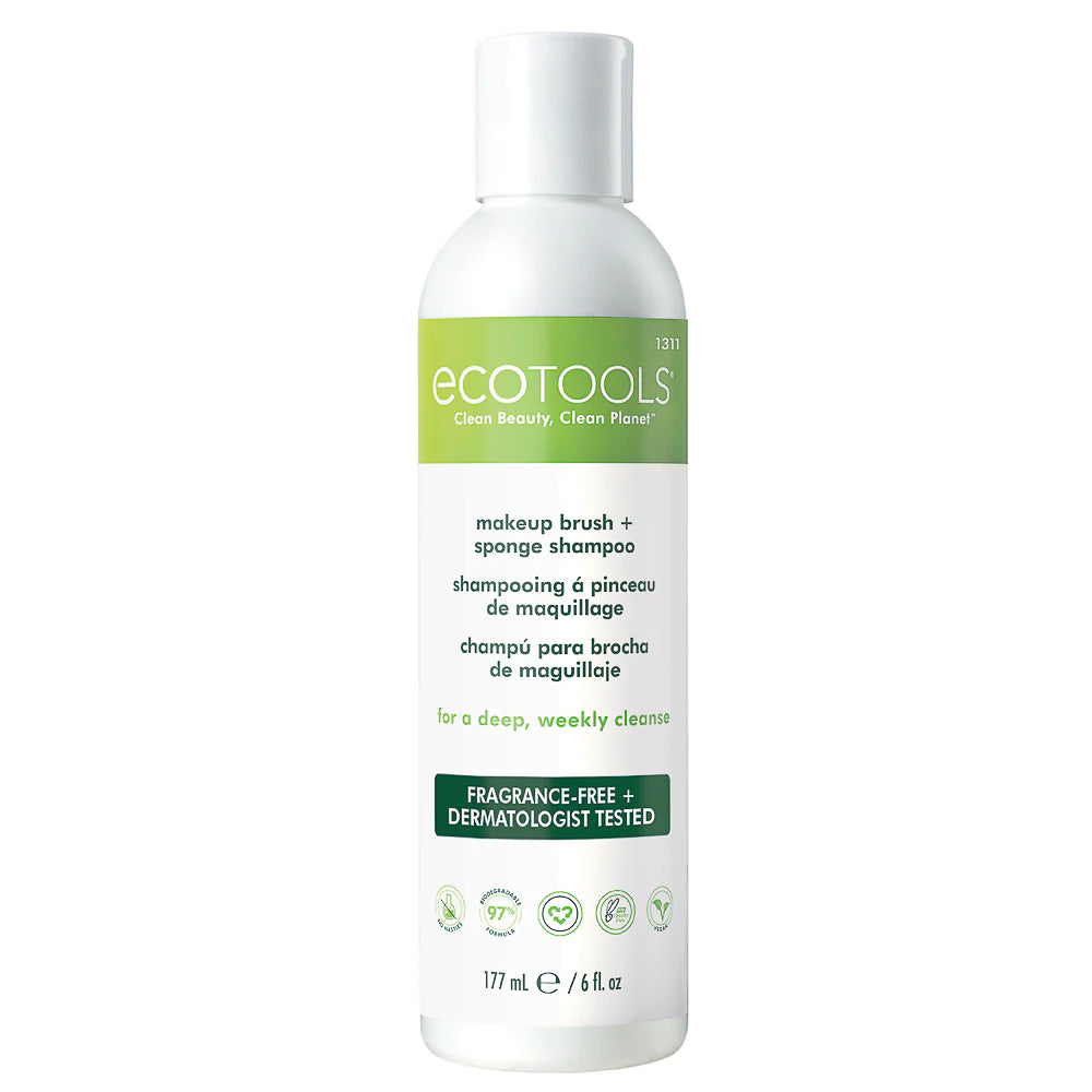 Eco Tools Make-Up Brush + Sponge Shampoo