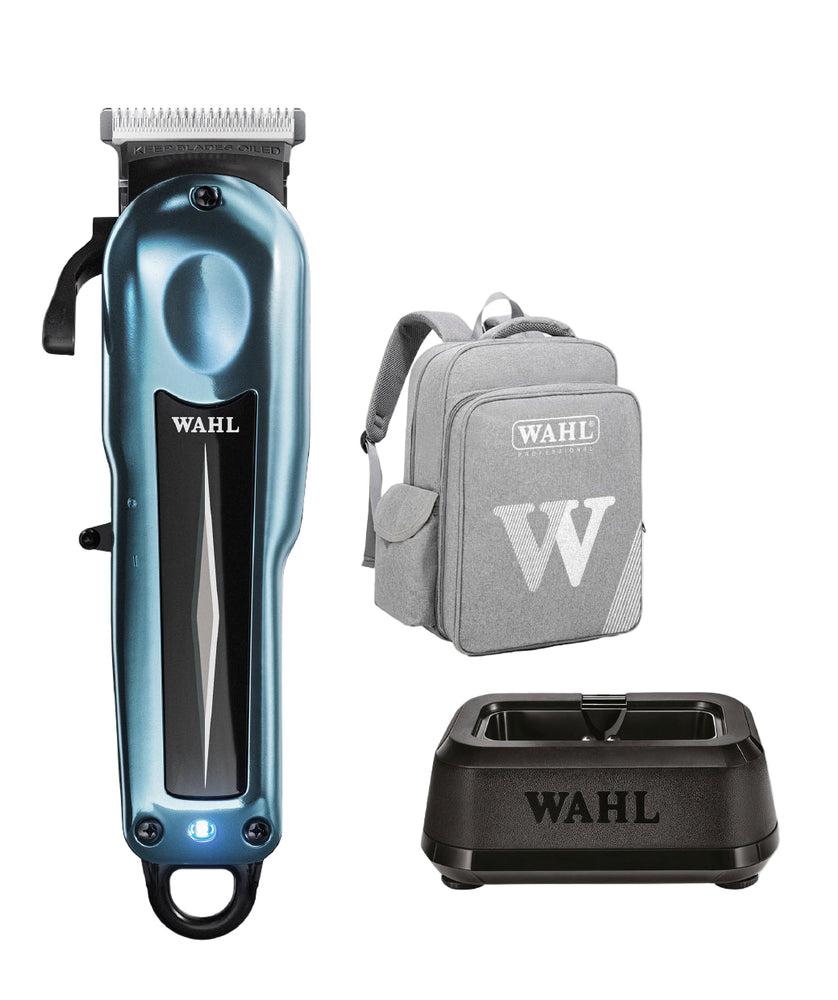 Wahl Professional Super Taper X Cordless Clipper, Backpack & Charge Stand Combo - January Promo!