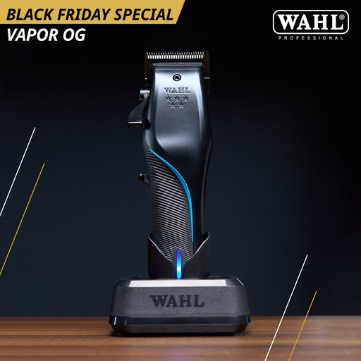 Wahl Vapor Cordless Clipper & Charging Stand - Black Friday Sale!