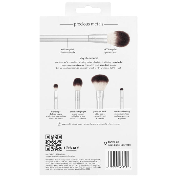 Eco Tools Precious Metals Cheek + Eye Highlight Set