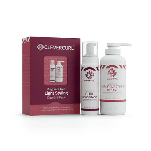 Clever Curl Fragrance Free Light Duo Pack 2026