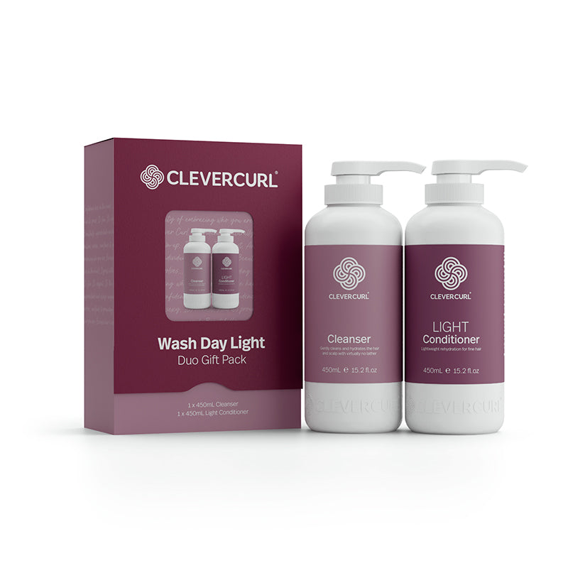 Clever Curl Wash Day Light Duo Pack 2026