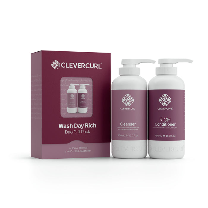 Clever Curl Wash Day Rich Duo Pack 2026
