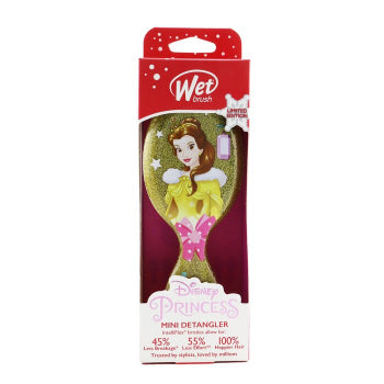 Wet Brush Wet Brush Mini detangler Disney Princess - Glitter Ball Belle