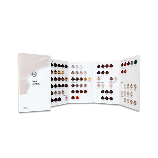 360 Hair Professional Colour Chart