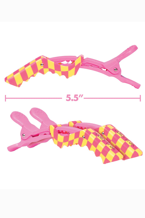 Colortrak Color Combo Croc Clips 4pk