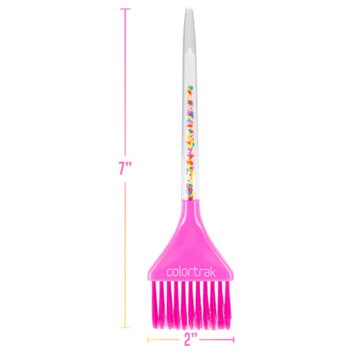 Colortrak Sweet Treats Sprinkle Feather Bristle Brush