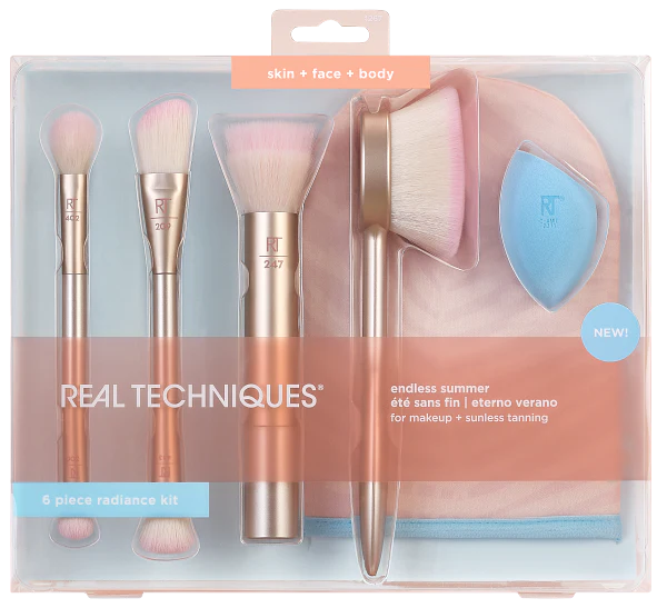 Real Techniques Endless Summer 6 Piece Radiance Kit