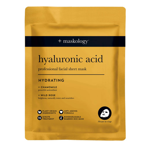 +Maskology Hyaluronic Acid Hydrating Sheet Mask