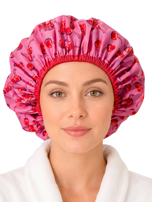 Betty Dain Shower Cap - Cherry Bomb
