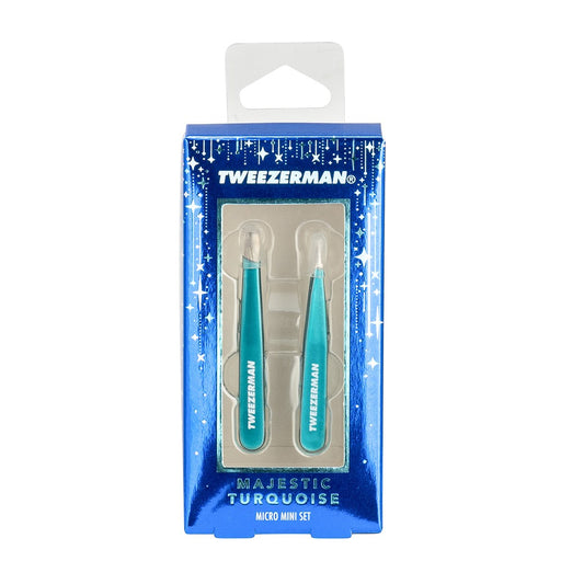 Tweezerman Micro Mini Tweezer Set Turquoise