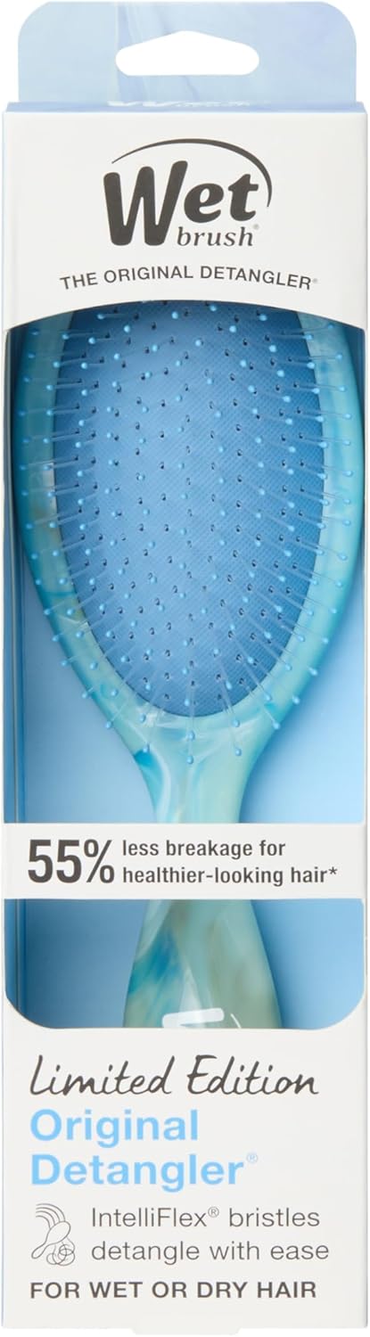 Wet Brush Original Detangler Matte Marble - Green