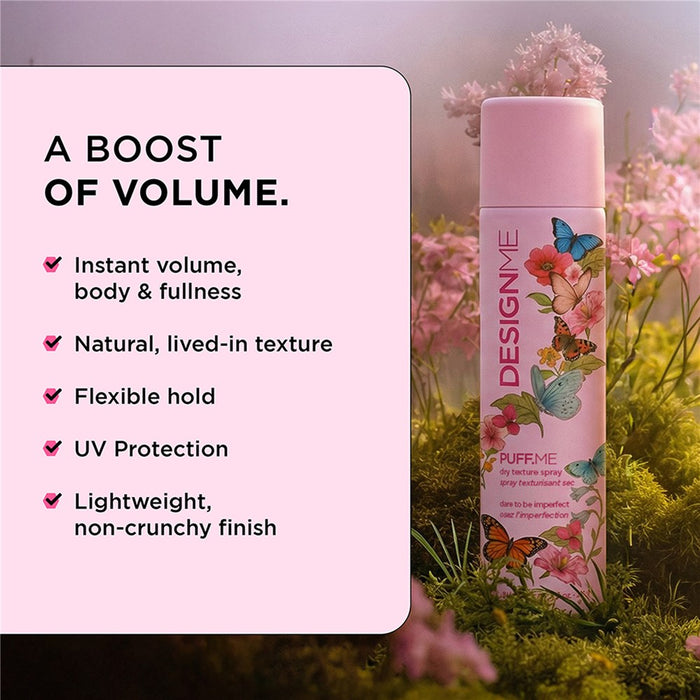 Design.ME Puff.ME Limited Edition Born To Bloom Dry Texture Spray