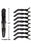 Colortrak Rubberized Croc Clips - 12pack