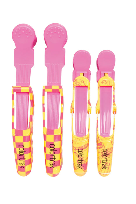 Colortrak Color Combo Croc Clips 4pk