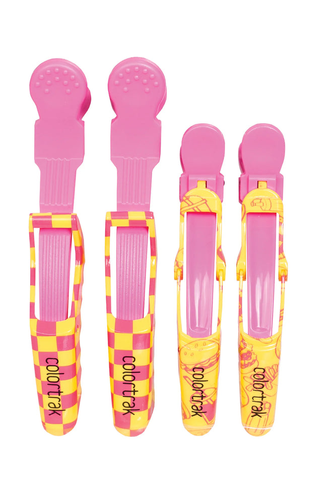 Colortrak Color Combo Croc Clips 4pk