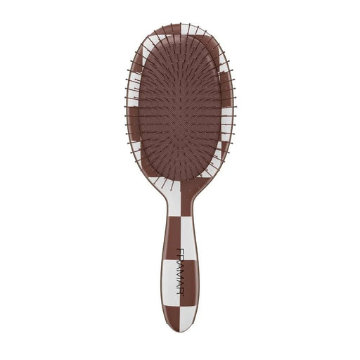 Framar Checked Out Detangle Brush - Chocolate