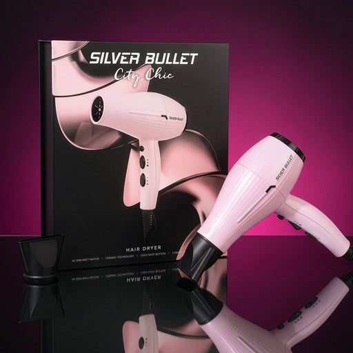 Silver Bullet City Chic Hair Dryer Pink