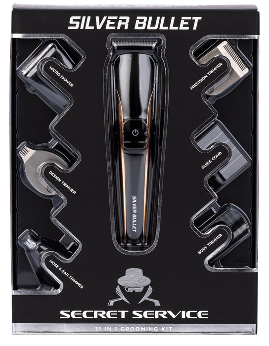 Silver Bullet Secret Service 11 in 1 Grooming Kit