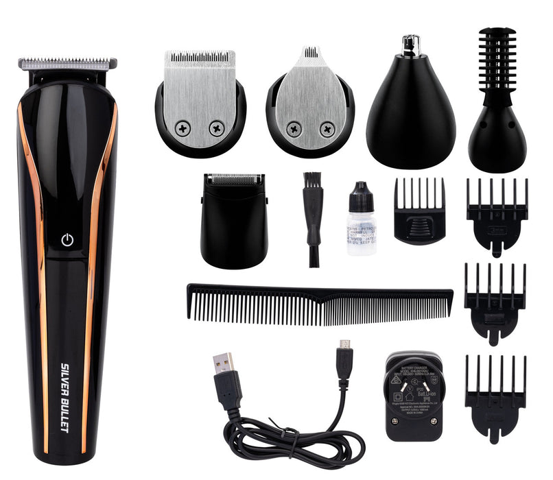 Silver Bullet Secret Service 11 in 1 Grooming Kit