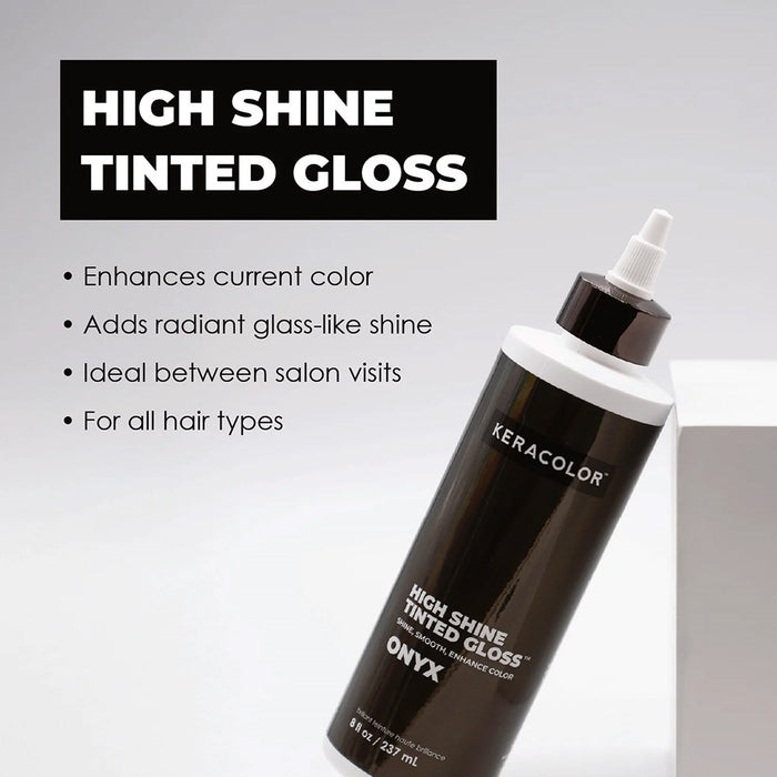 Keracolor High Shine Tinted Gloss - Onyx