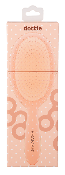 Framar Peach Please Detangle Brush - Dottie
