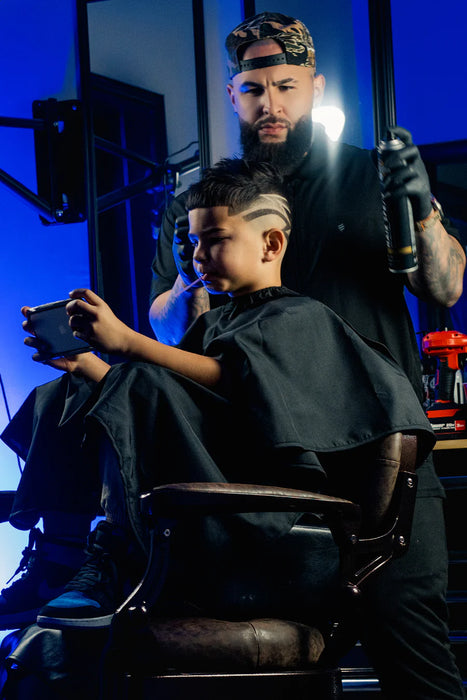 Barber Strong The Hands Free Barber Cape - Junior