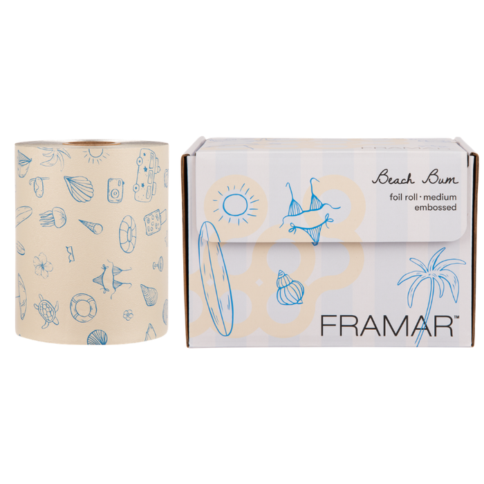 Framar Beach Bum Embossed Roll Foil