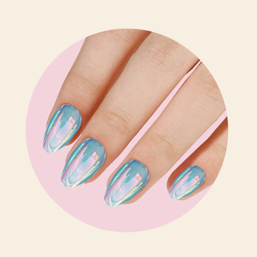 Mitty Press On Nails - Platinum