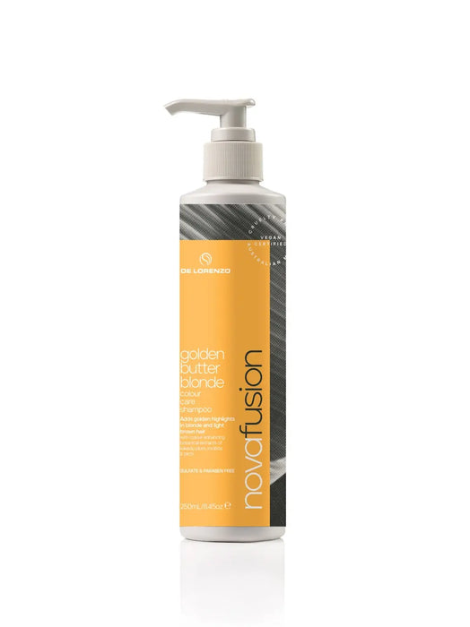 De Lorenzo Novafusion Colour Care Shampoo - Golden Butter Blonde