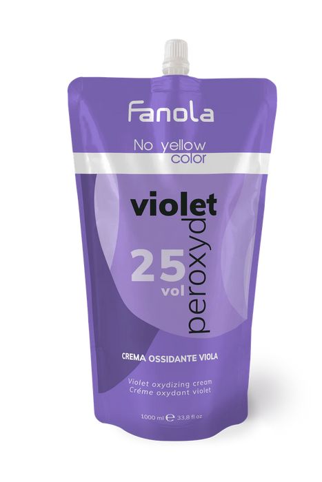 Fanola No Yellow Colour Violet Peroxide 25 Vol