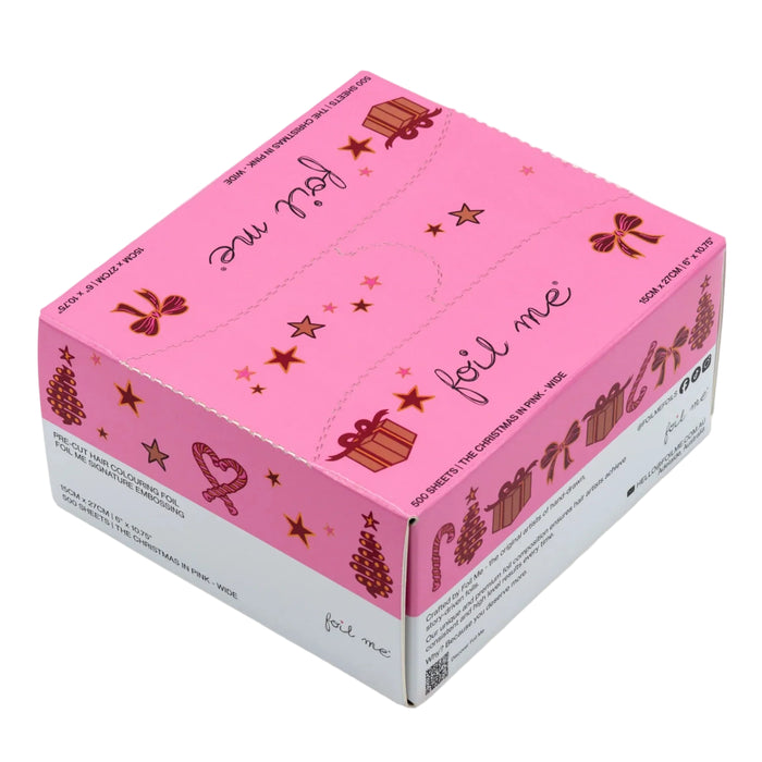 Foil Me The Christmas In Pink - Wide