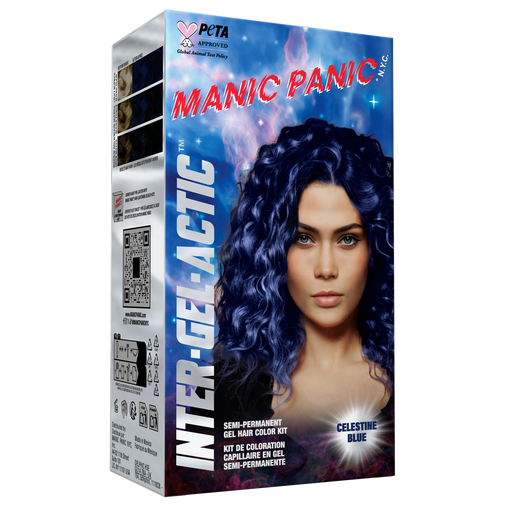 Manic Panic Inter-GEL-actic Hair Color Kit - Celestine Blue