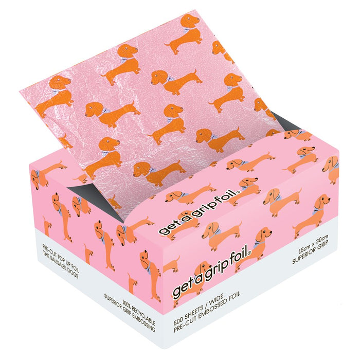 Get a Grip Pre-Cut Pop Up Foil Wide - The Sausage Dogs