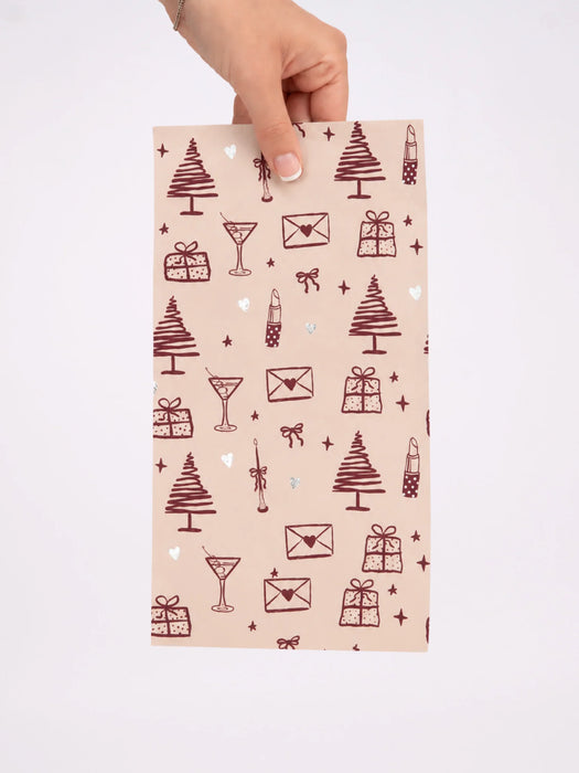 Foxy Blondes Christmas Party Flat Pack Foil
