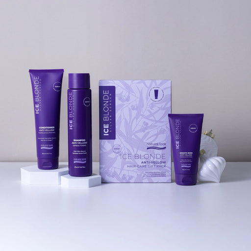 Natural Look Ice Blonde Anti-Yellow Haircare Pack
