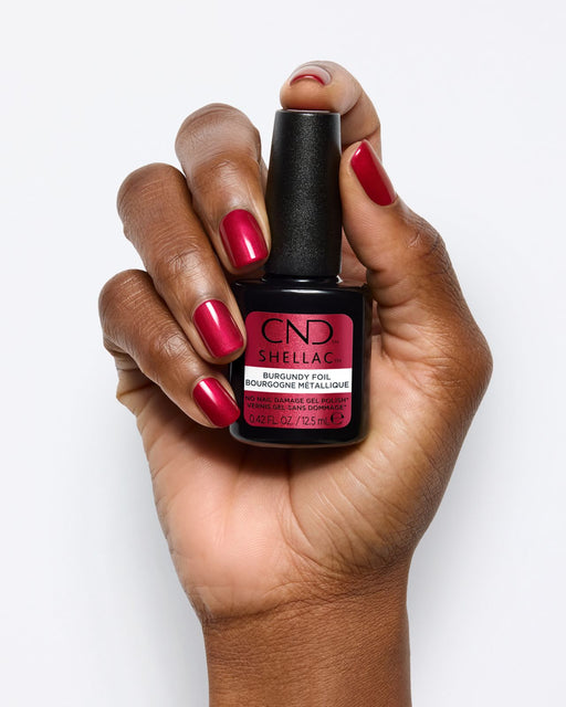 CND Shellac Burgundy Foil - 12.5ml