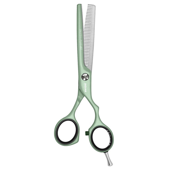 Jaguar White Line Pastel off set Thinning Scissor 5.5inch Matcha
