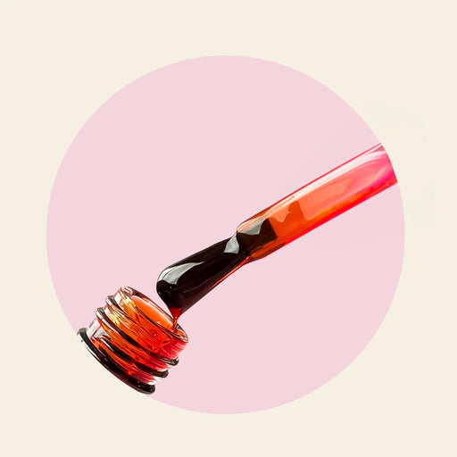 Tangarine Nude Mitty Cotton Candy Jelly Polish