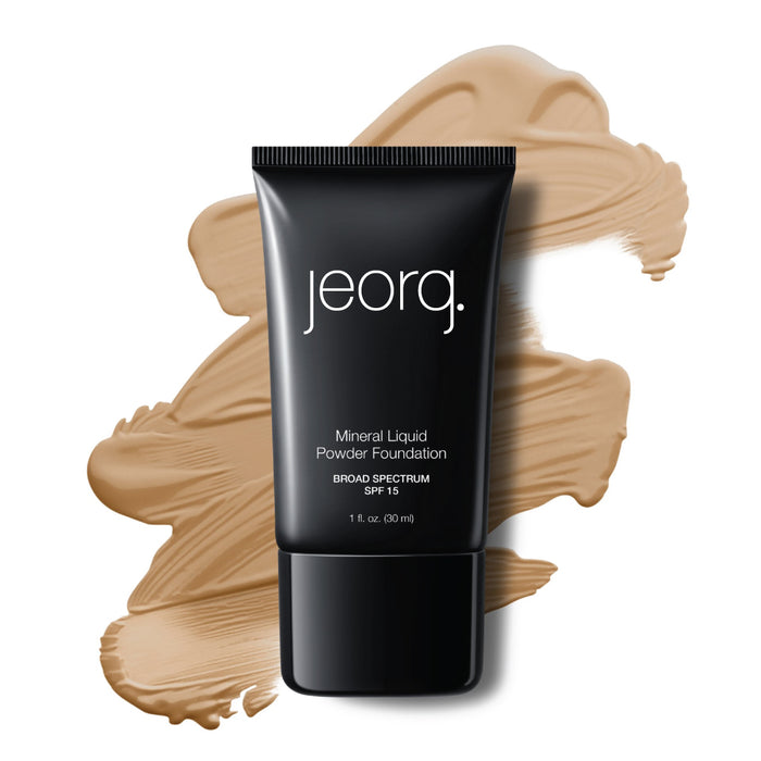 Jeorg. Cosmetics Mineral Liquid Powder Foundation