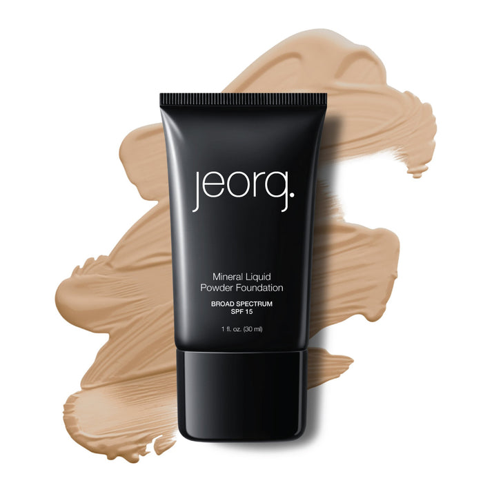 Jeorg. Cosmetics Mineral Liquid Powder Foundation