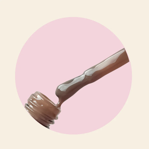 Glowing Mitty Cotton Candy Jelly Polish