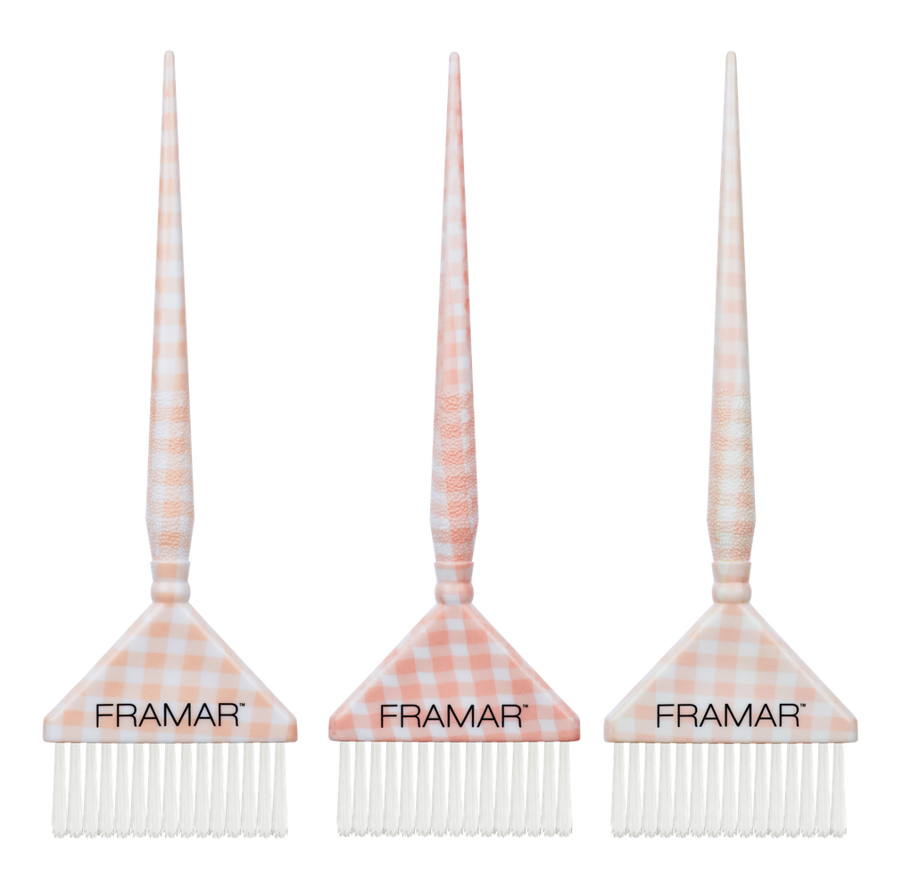 Framar Peach Please Big Daddy Brush Set